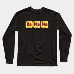 Banana Periodic Elements Long Sleeve T-Shirt